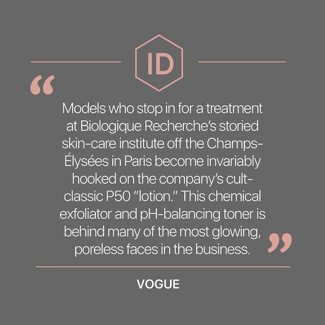 Biologique Recherche’s Lotion P50 in VOGUE