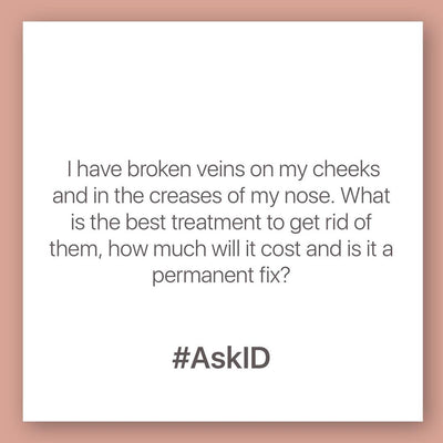 ASK ID: Broken veins/capillaries