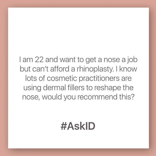 AskID: Nose jobs
