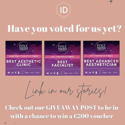Have you voted for us in the @image.ie Business of Beauty Awards yet? 🤩