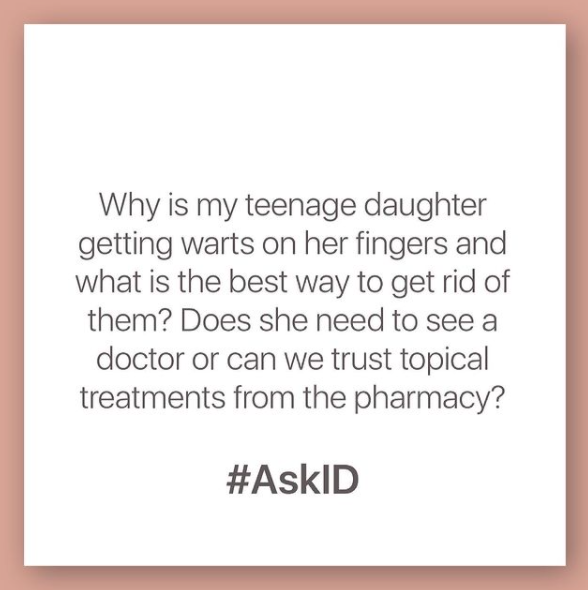 #AskID : Prof Ryan discusses warts