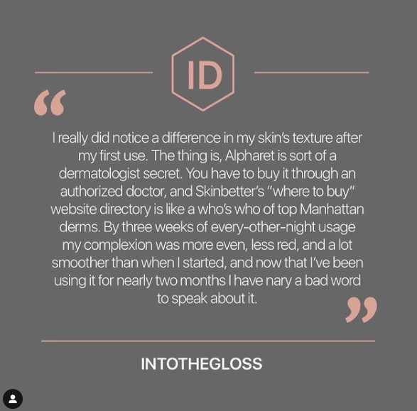 #AlphaRet : DERMATOLOGIST SECRET