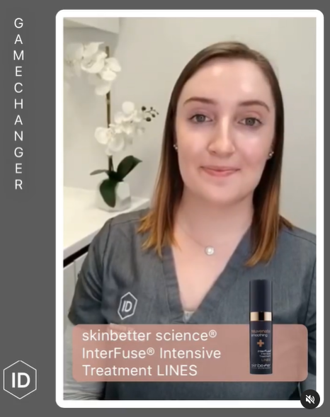 #GAMECHANGER :  Skinbetter science®, InterFuse Intensive Treatment LINES