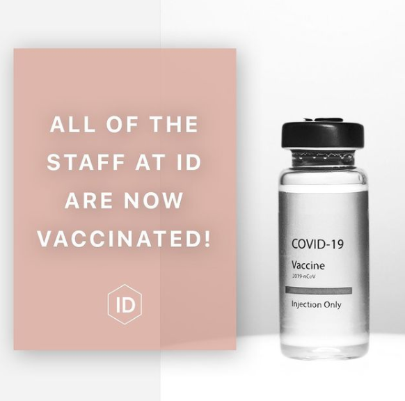 WE ARE VACCINATED!