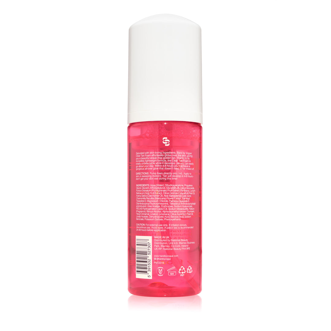 Bare by Vogue Clear Tan Foam Dark