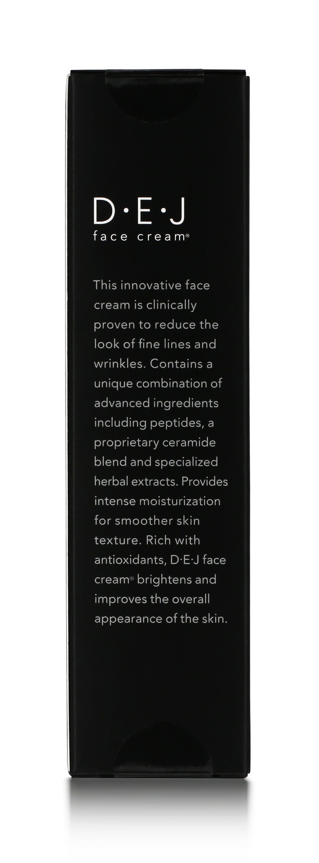 Revision Skincare D.E.J Face Cream carton packaging back