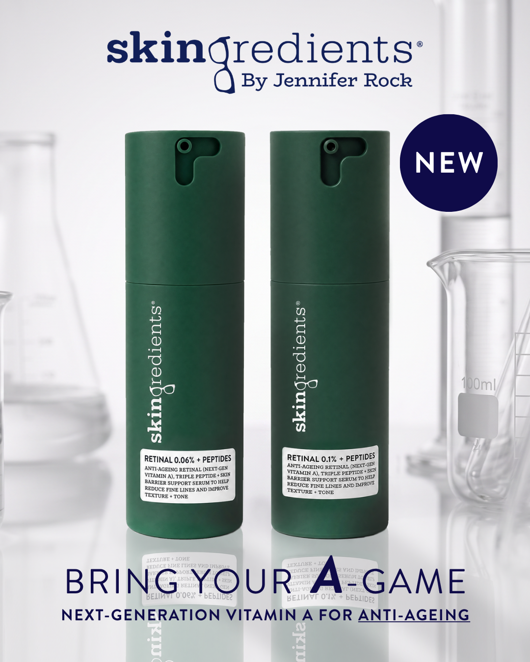 Skingredients Retinal 0.06% + Peptides Serum