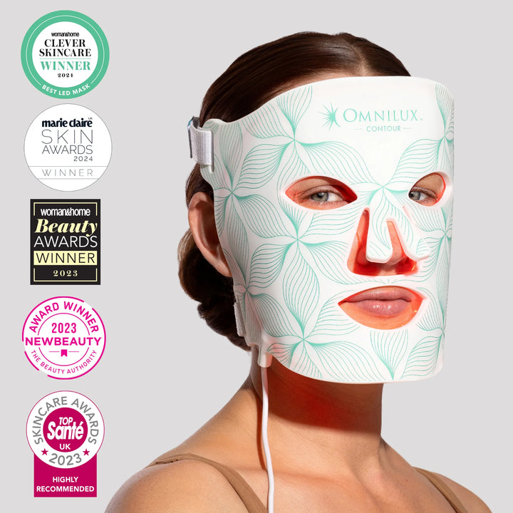 Omnilux Contour Face LED Home Mask - Professional LED Light Therapy