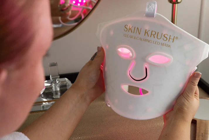 SkinKrush - Clear and Calming LED Mask