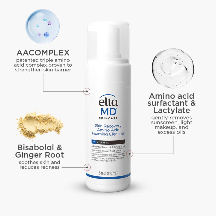 EltaMD Skin Recovery Amino Acid Foaming Cleanser