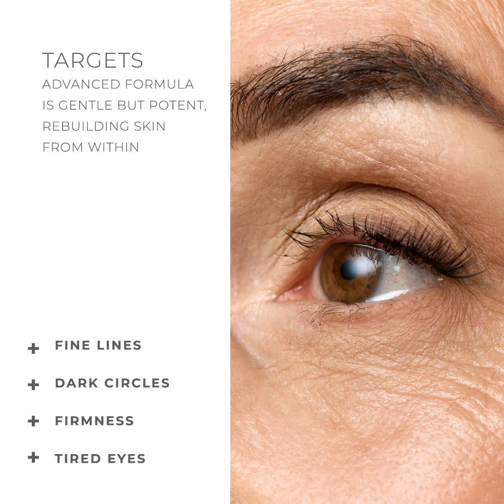 Clinical Skin Rejuvenating eye balm targeting fine lines, dark circles, firmness, and tired-looking eyes