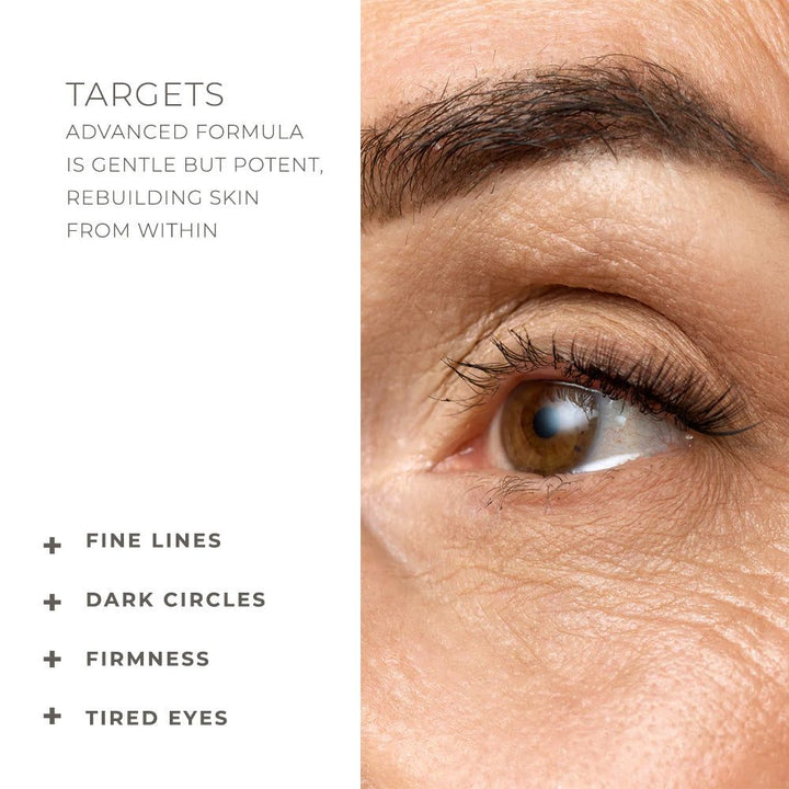 Clinical Skin Rejuvenating eye balm targeting fine lines, dark circles, firmness, and tired-looking eyes