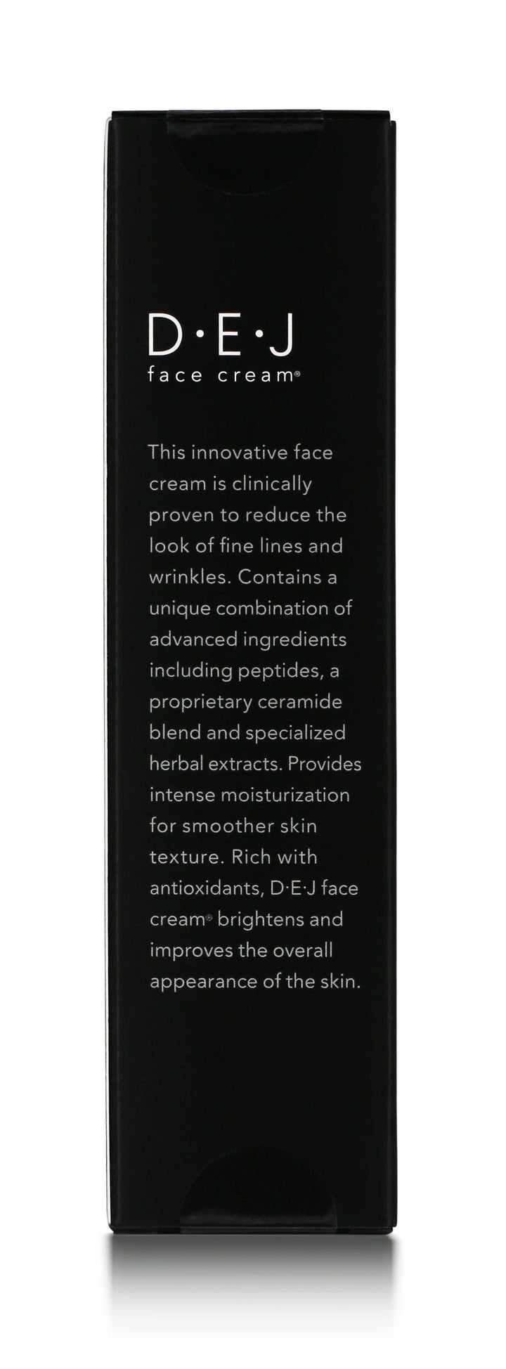 Revision Skincare D·E·J Face Cream black rectangular packaging with white D·E·J face cream label